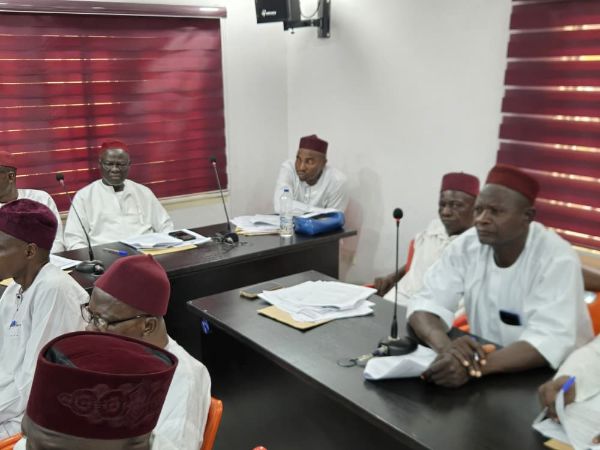 34th NEC Members at the Indiction