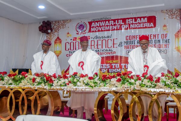 Conferment of Merit Award and Turbaning of the New National Chief Imam/Missioner