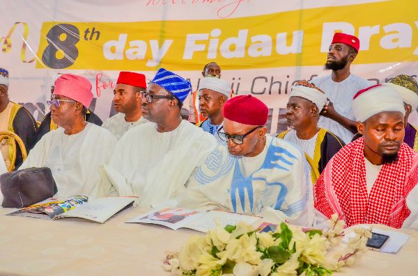 Photograph from 8th Day Fidau Prayer Our Late Former Chief Imam/Missioner, Alhaji Imam Ahmad Babatunde Yoosuf — DSC_6163.jpg