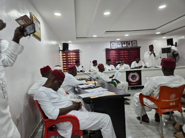 34th NEC Members at the Indiction