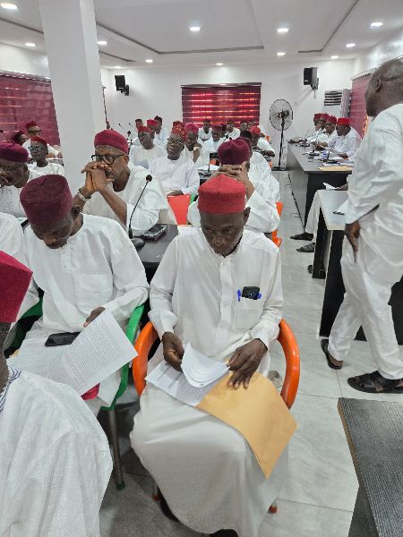 34th NEC Members at the Indiction