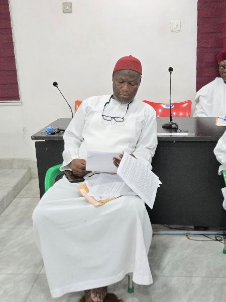 34th NEC Members at the Indiction