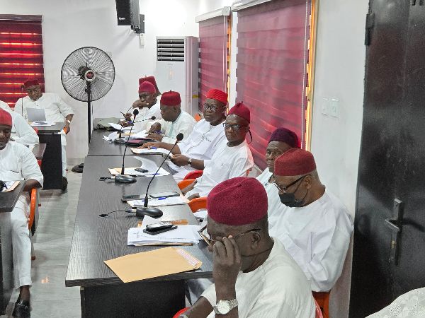 34th NEC Members at the Indiction