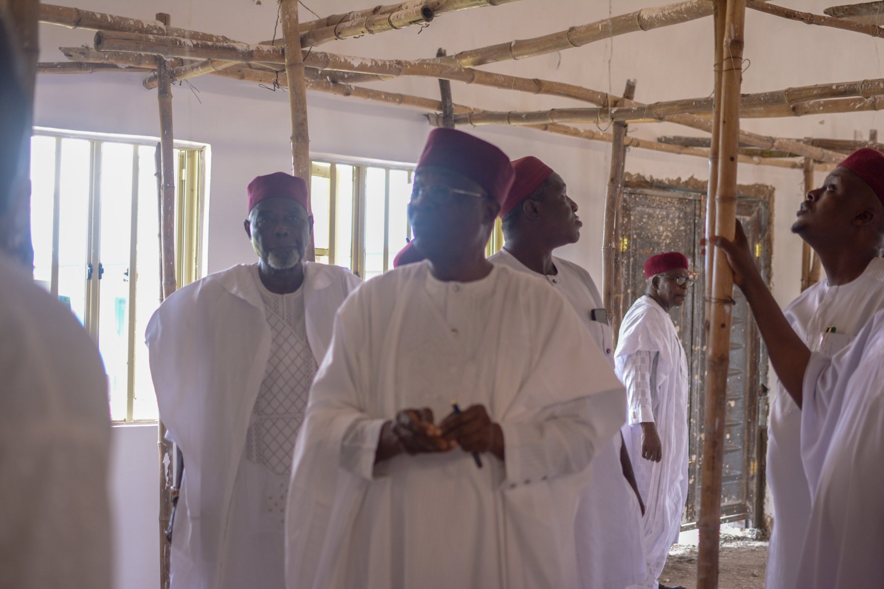 Inspection of the Isa Williams Event Hall after the Valedictory NEC Session by the 33rd National Executive Council (NEC)