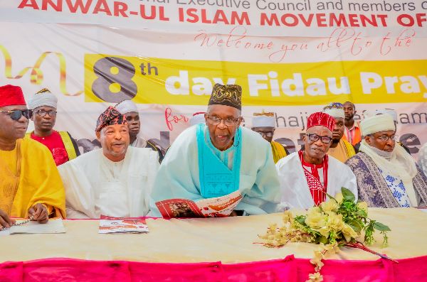 Photograph from 8th Day Fidau Prayer Our Late Former Chief Imam/Missioner, Alhaji Imam Ahmad Babatunde Yoosuf — DSC_6225.jpg