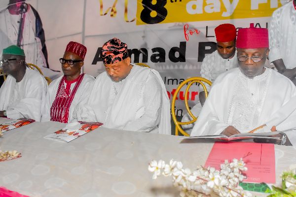 Photograph from 8th Day Fidau Prayer Our Late Former Chief Imam/Missioner, Alhaji Imam Ahmad Babatunde Yoosuf — DSC_6366a (3).jpg